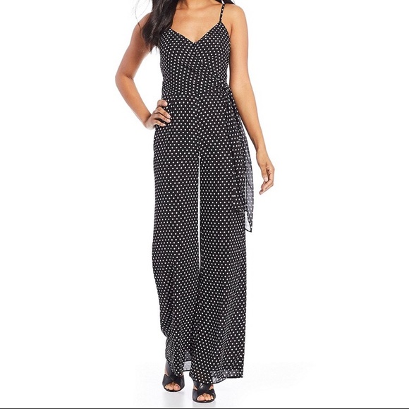 michael kors polka dot jumpsuit